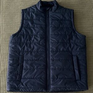 Sonoma Men's Dark Blue Quilted Vest